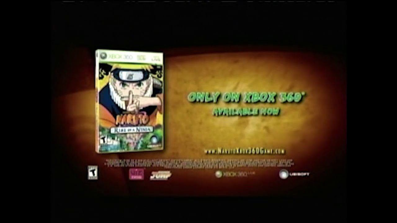 Naruto: Rise of a Ninja [15s] TV Commercial for Xbox 360 - 2007