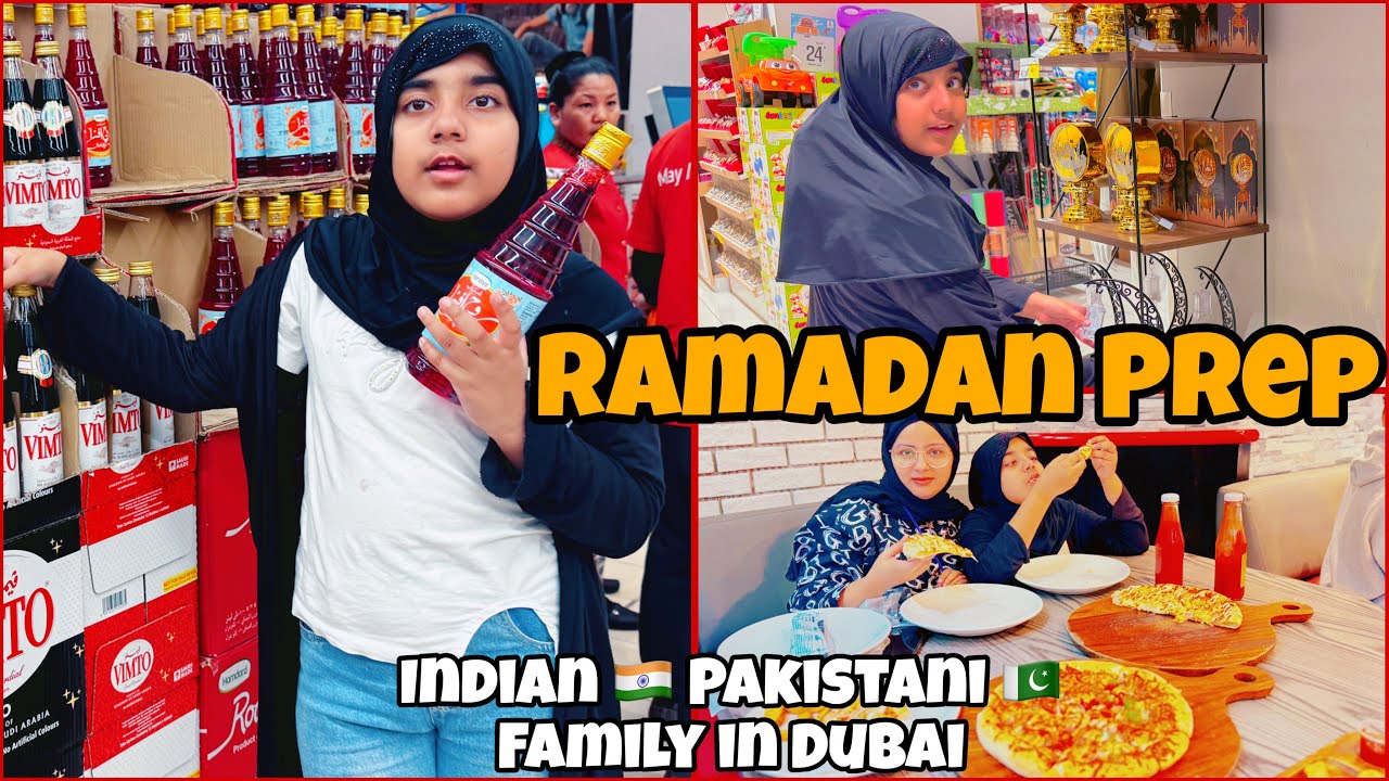 Real Mom Life in Dubai 🇦🇪 Ramadan 🌙 Prep Shopping & Pizza Night 🍕| Valentine in Dubai🌹❤️🧸