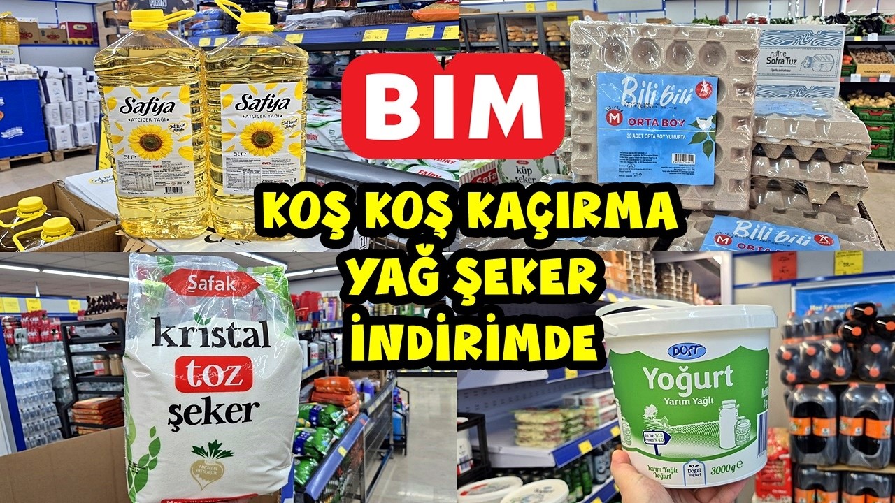 BİM HEM İNDİRİM HEM KAMPANYA YAPTI✅BU FIRSATI KAÇIRMA🔔İZLEMEDEN ALIŞVERİŞE ÇIKMA BİM MARKET İNDİRİM