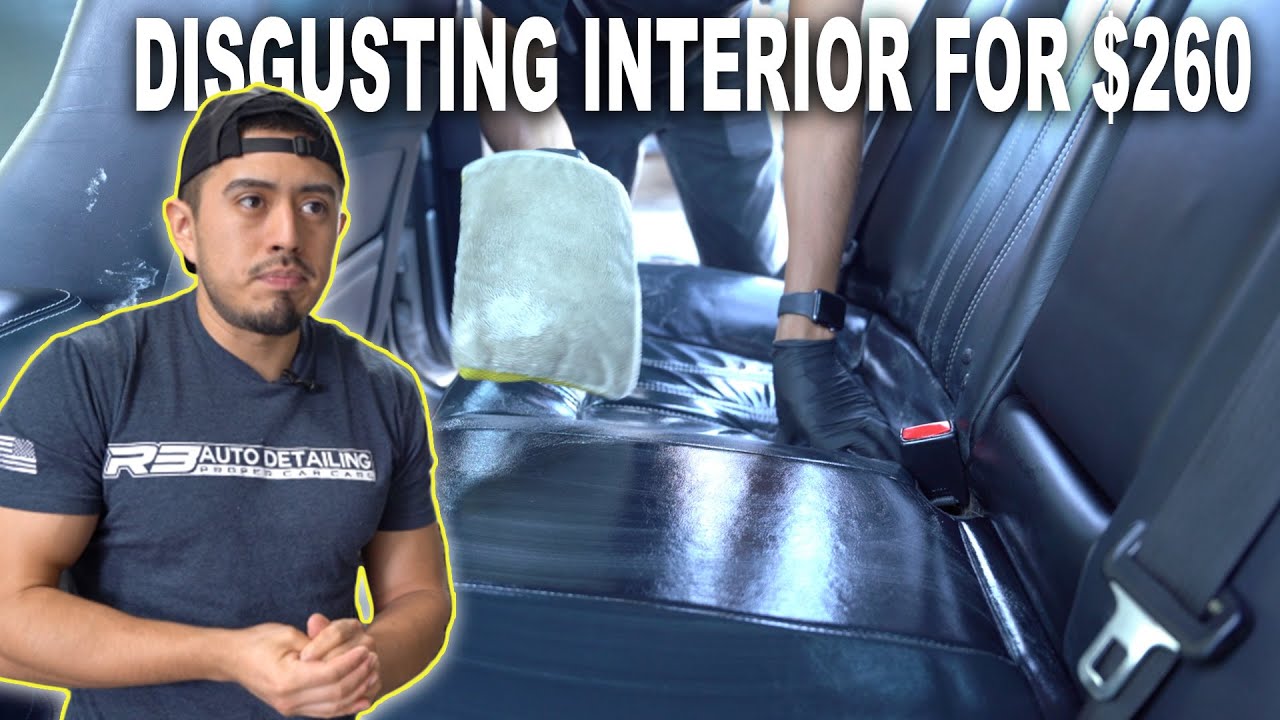How We Professionally Clean a Disgusting Car Interior in 2.5 Hours