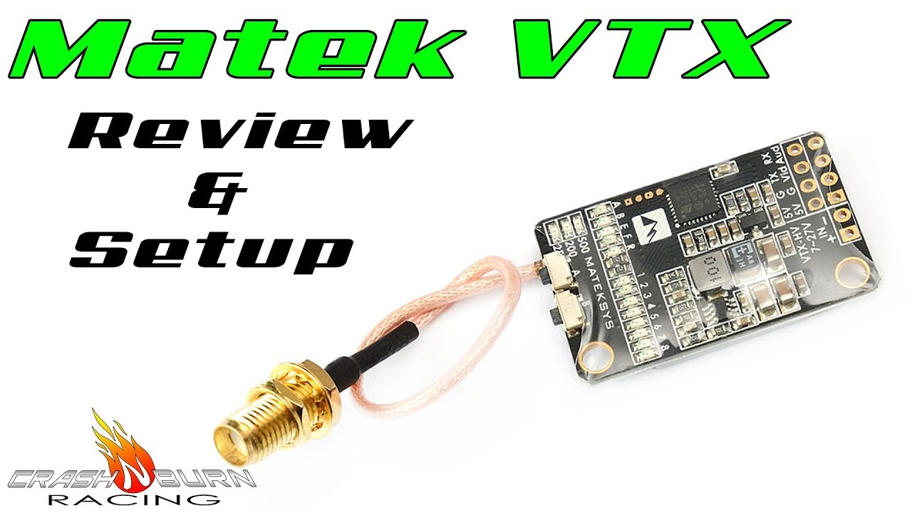 Matek VTX review & smart audio setup, this VTX rocks!