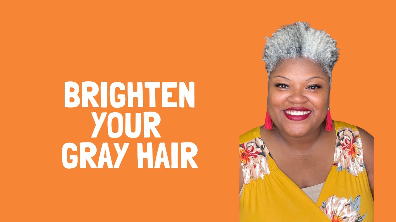 Want to BRIGHTEN your Gray Natural Hair? Try Mofajang Silver Hair Wax