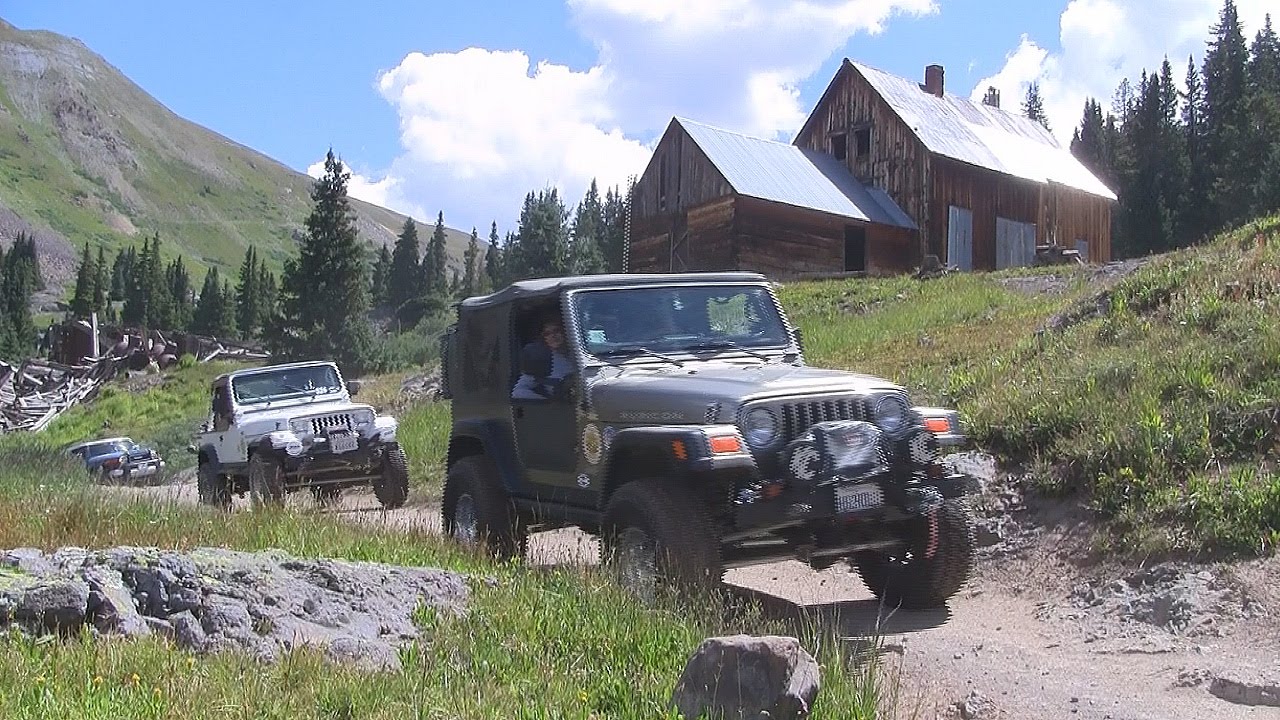 Mineral Creek 4x4 Road to San Juan Chief Mill  Colorado 4x4 Trails 2016