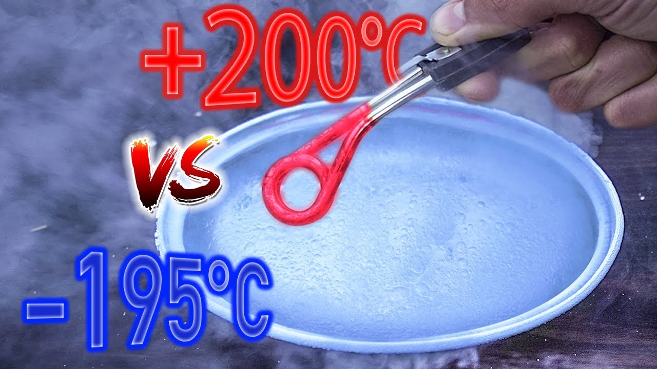 CIEKŁY AZOT vs GRZAŁKA! 5 EKSPERYMENT&Oacute;W Z CIEKŁYM AZOTEM
