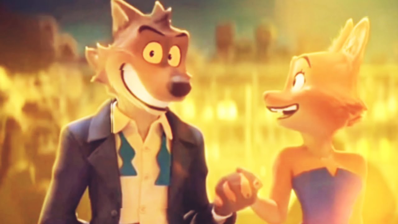 Mr. Wolf & Diane Foxington “Blinding Lights” AMV #mrwolf #blindinglights #dreamworks