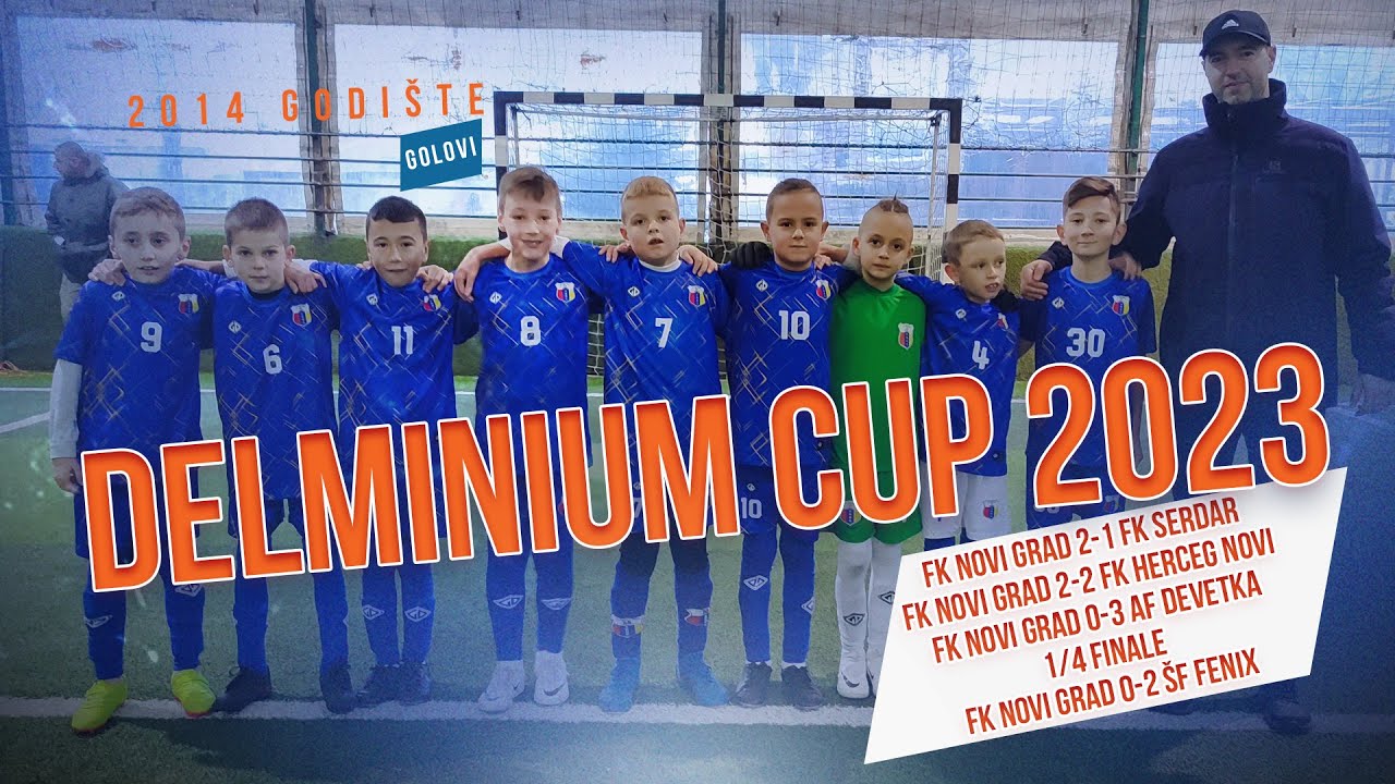 DELMINIUM CUP 2023 FK NOVI GRAD, FK SERDAR, FK HERCEG NOVI, AF DEVETKA, ŠF FENIS