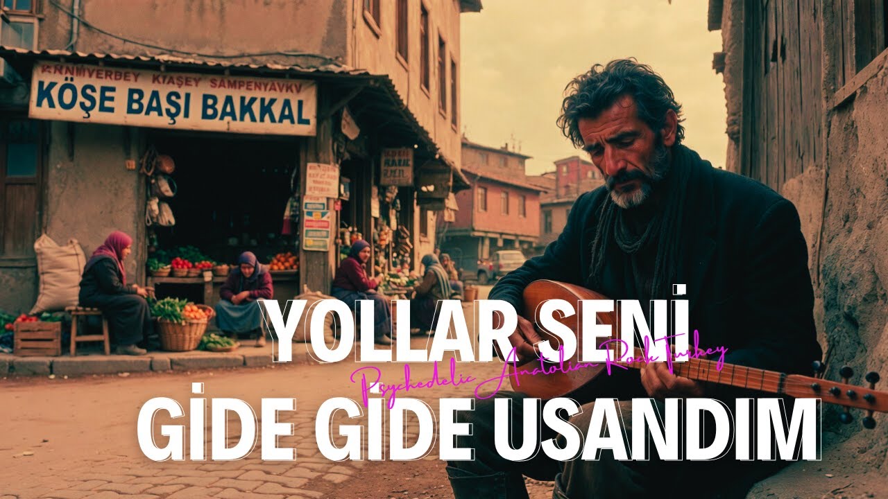 Yollar Seni Gide Gide Usandım | Psychedelic Anatolian Rock Cover