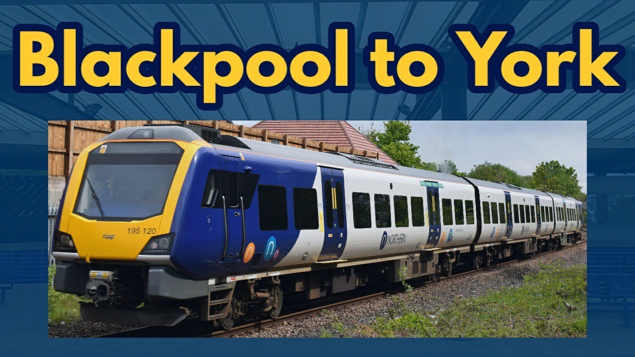 Blackpool North to York | FULL JOURNEY | Northern 195 Civity (via Bradford Interchange)