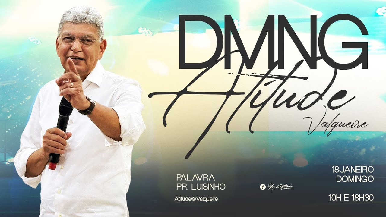 CULTO DE CELEBRAÇÃO| 18:30H | 