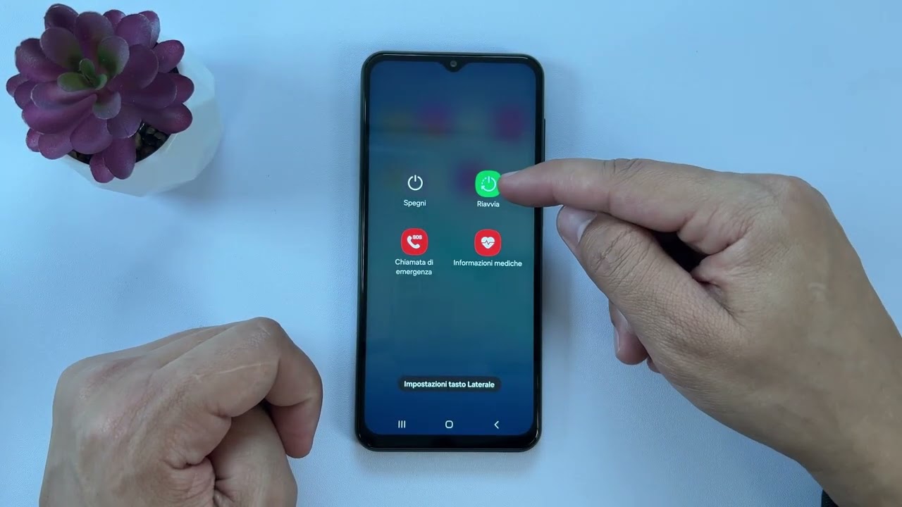 Come Accendere Spegnere Riavviare Samsung Galaxy A26