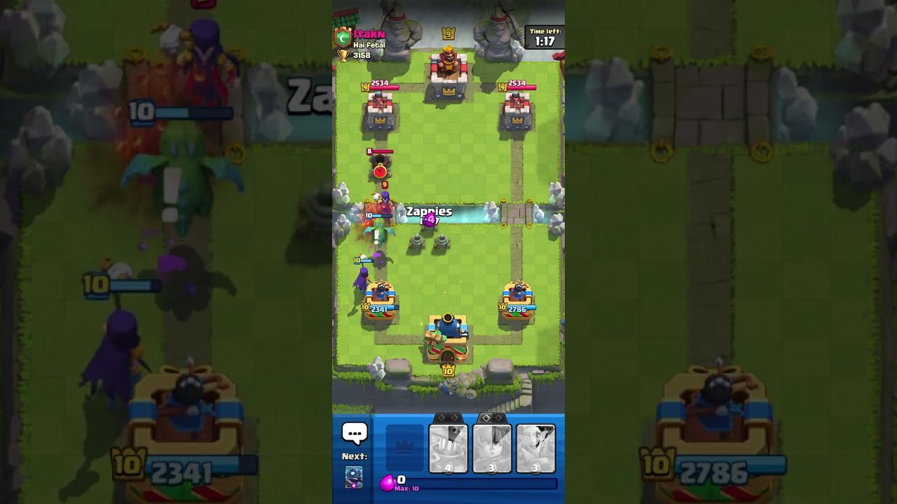 My first video is clash royal !!!😁
