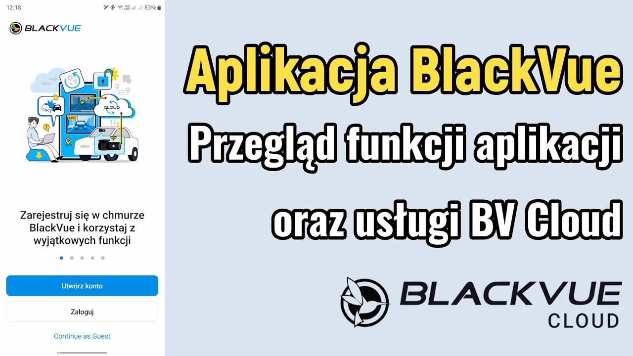 Aplikacja BlackVue (2023). Przegląd funkcjonalności i ustawień aplikacji oraz usługi BlackVue Cloud