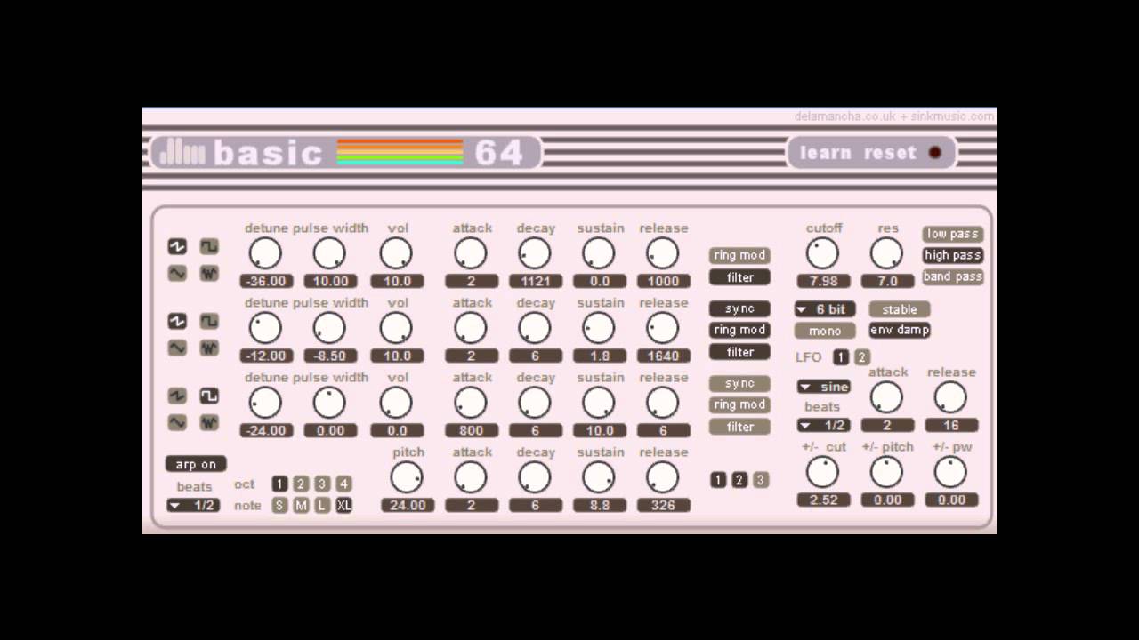 Basic 64 by dela mancha  plugins