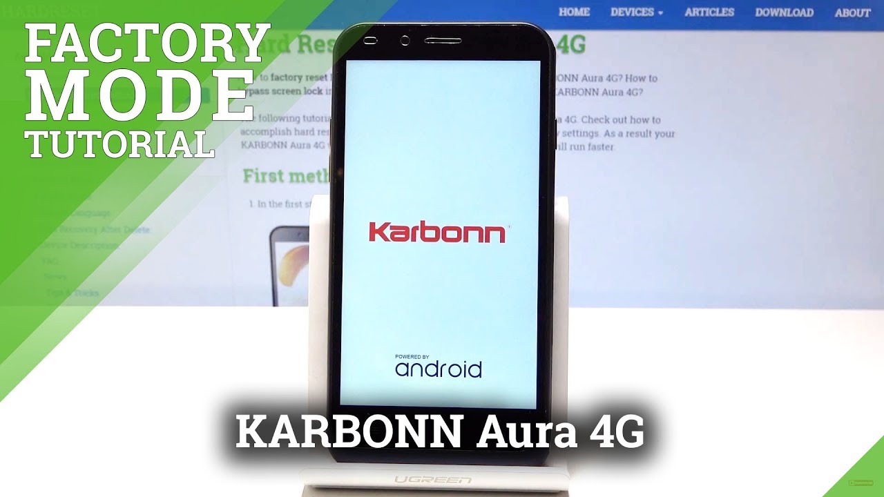 How to Enter Factory Mode in KARBONN Aura 4G - Factory Test Mode