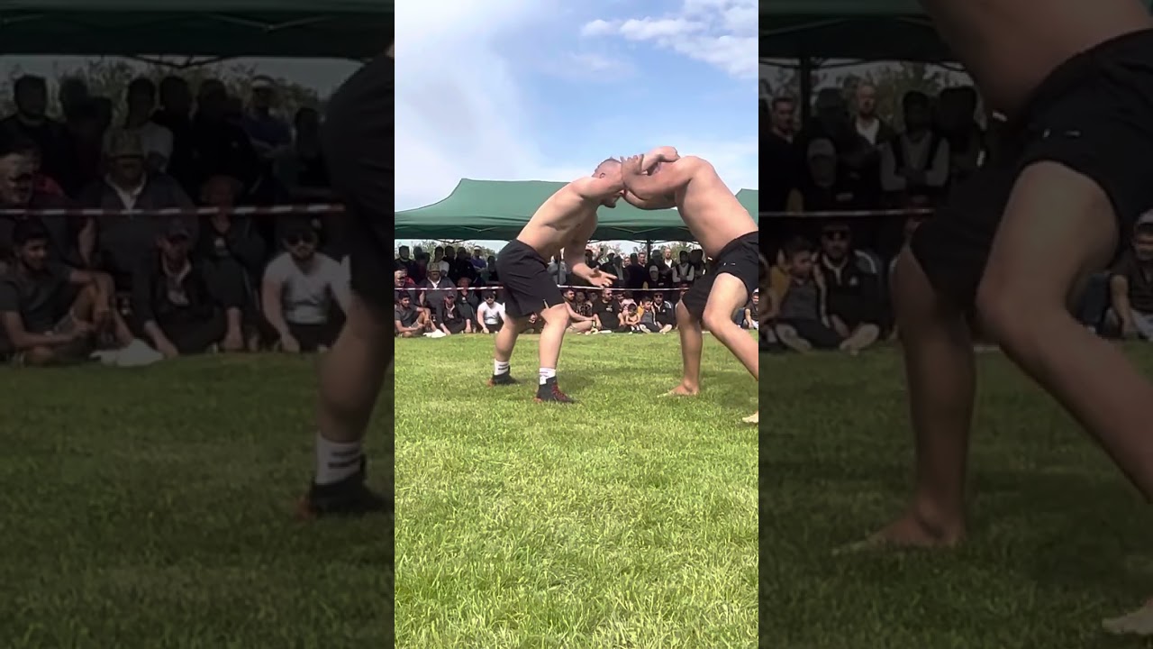 Село Пристое община Каолиново област Шумен .Борба на млади мъже .#wrestling #борба #българия