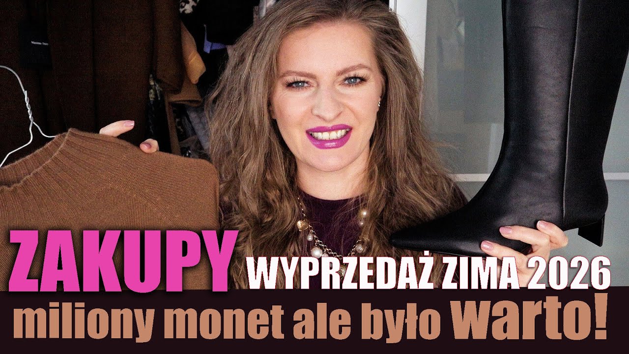JESTEM KRÓLOWĄ WYPRZEDAŻOWYCH ŁOWÓW 😜 ZAKUPY WYPRZEDAŻE ZIMA 2026 HAUL