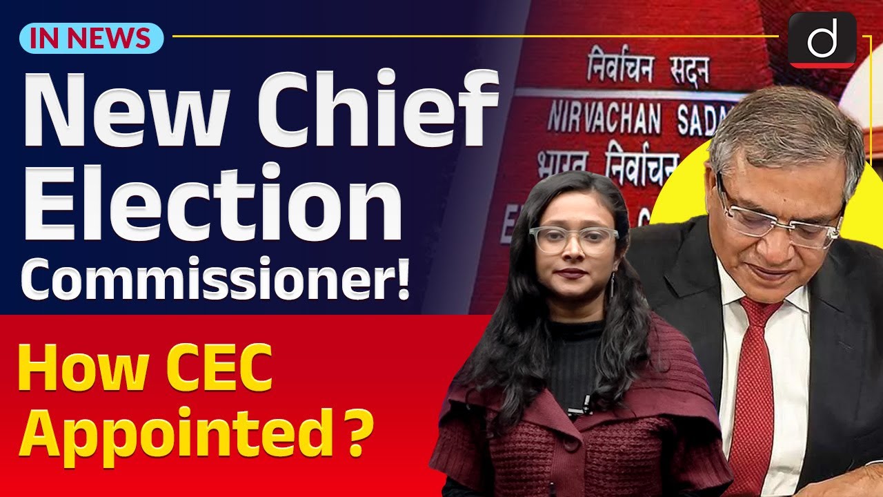 New Chief Election Commissioner Appointed | Gyanesh Kumar | InNews | Drishti IAS English