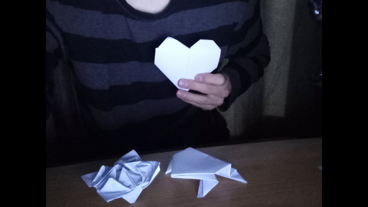 ASMR Paper Folding Sounds (Attempting Origami)
