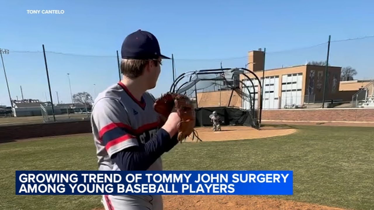 Tommy John surgery, elbow injuries 'explode' in young athletes, doctor says