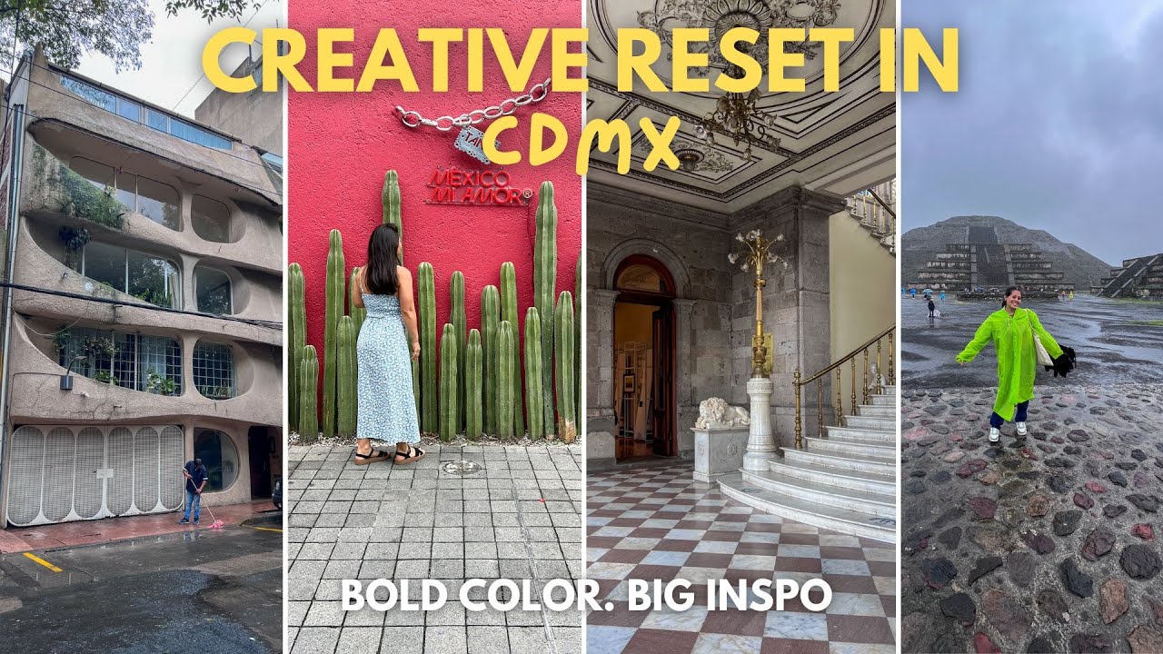 My Creative Reset in CDMX | Bold Color, Culture & Design Vibes