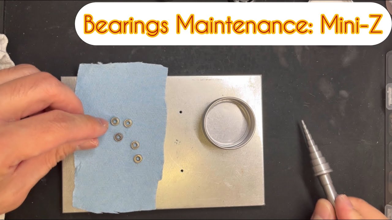 How To Video: Cleaning Mini-Z Bearings