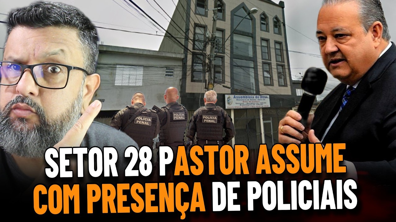 POLICIAIS NA TROCA DE PASTORES NO SETOR 28 AD BELÉM SP SOB CLIMA DE TENSÃO