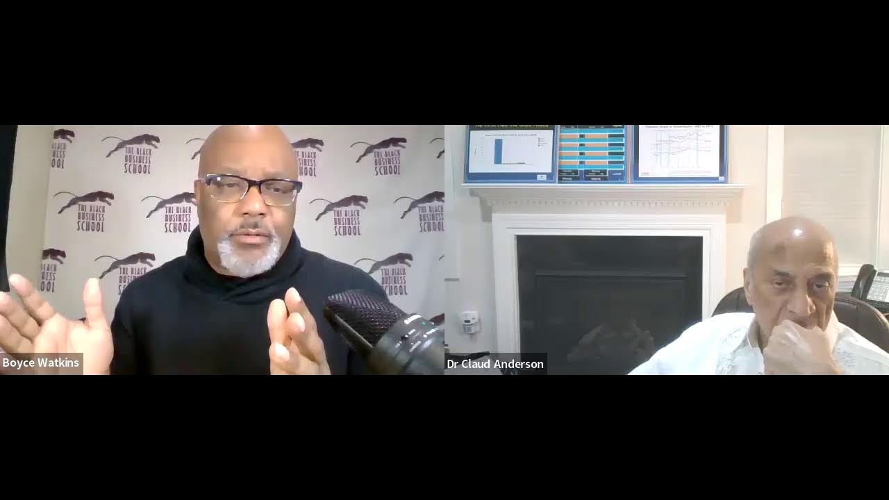 Dr Claud Anderson explains the things our people don't want to talk about