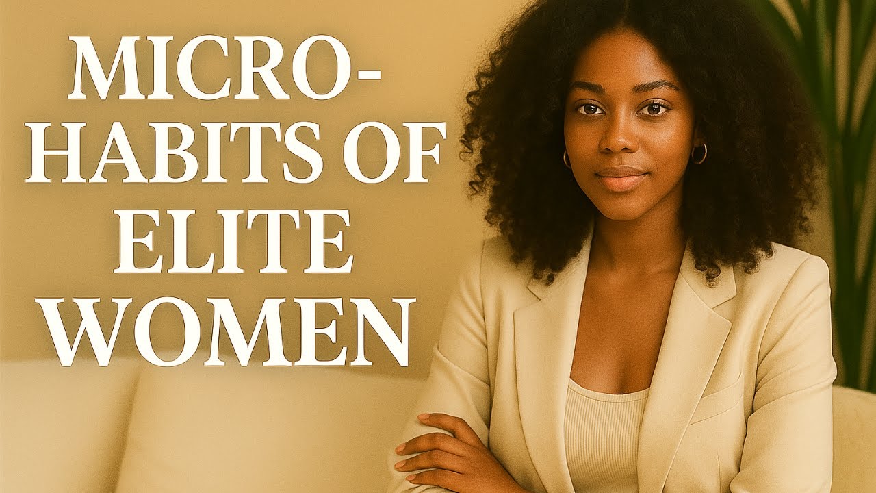 15 Micro-Habits That Make You Instantly Look Like an Elite Woman