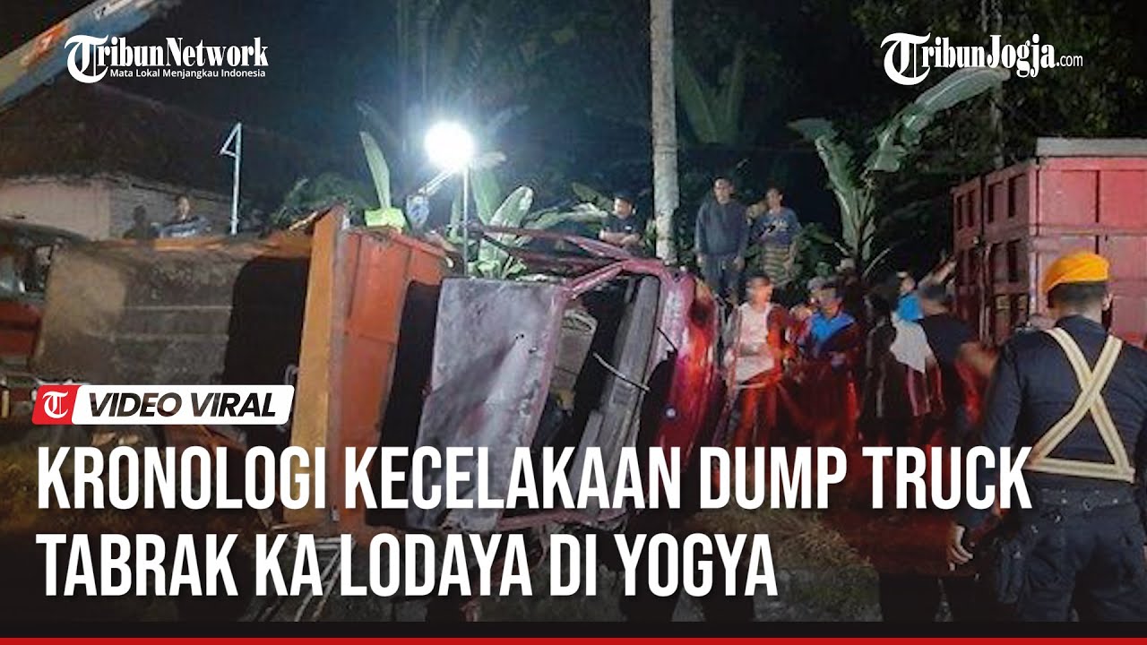 KRONOLOGI DUMP TRUCK TABRAK KA LODAYA DI YOGYA, 6 PERJALANAN KERETA API ALAMI KETERLAMBATAN