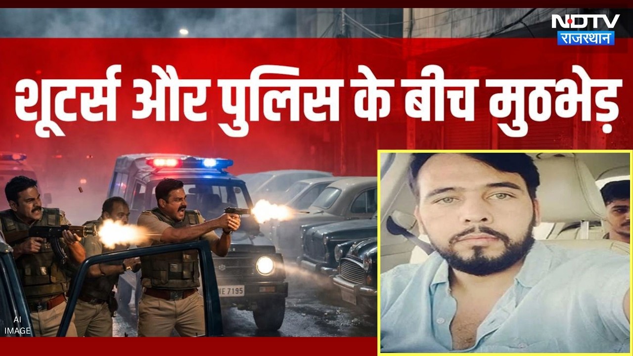 Police encounter with shooters of Rohit Godara Gang | Churu Encounter | Top News | Latest News