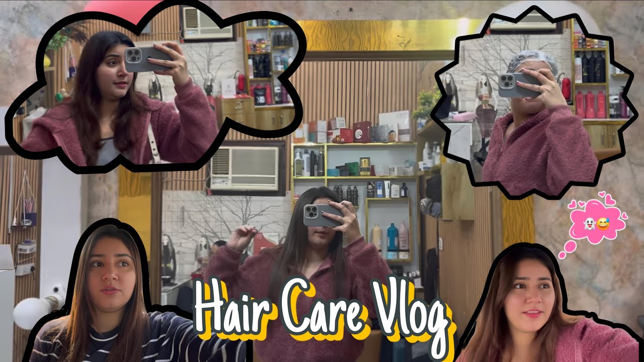 Some hair care before going home for marriage|| @Kyuteenaaa 