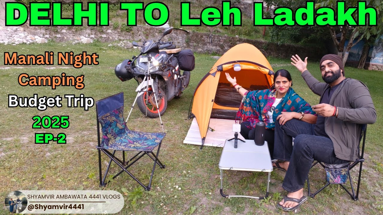 Delhi to Leh Ladakh on My scooter Budget trip 2025 | EP.2: The Ride Begins #lehladakh #shyamvir4441