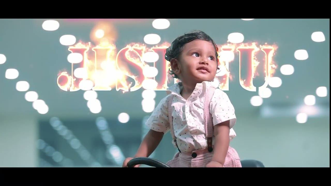 JISHNU’s ♥️ | 1st Birthday teaser | candid video 2024 | Tamil