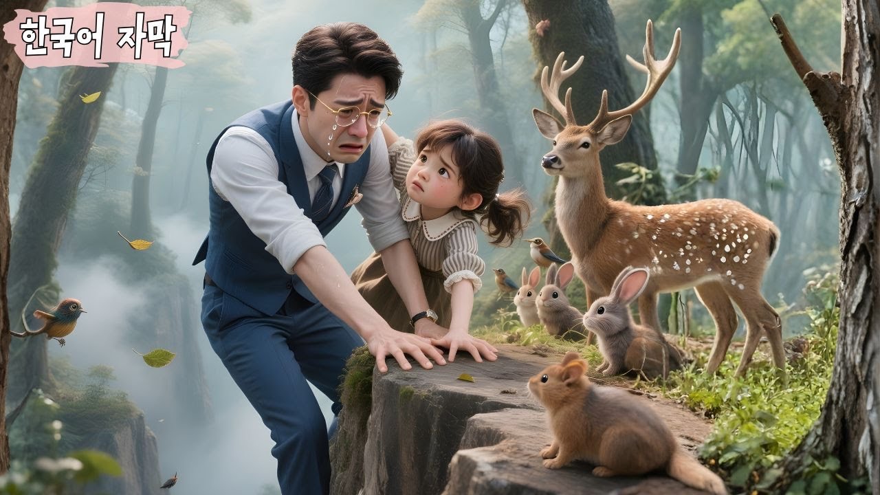 재벌 총수가 절벽에서 극단적 선택을 하려던 순간, 거지 소녀가 막아서며 외쳤다—‘아빠, 죽지 마요! 제가 아빠를 키울게요