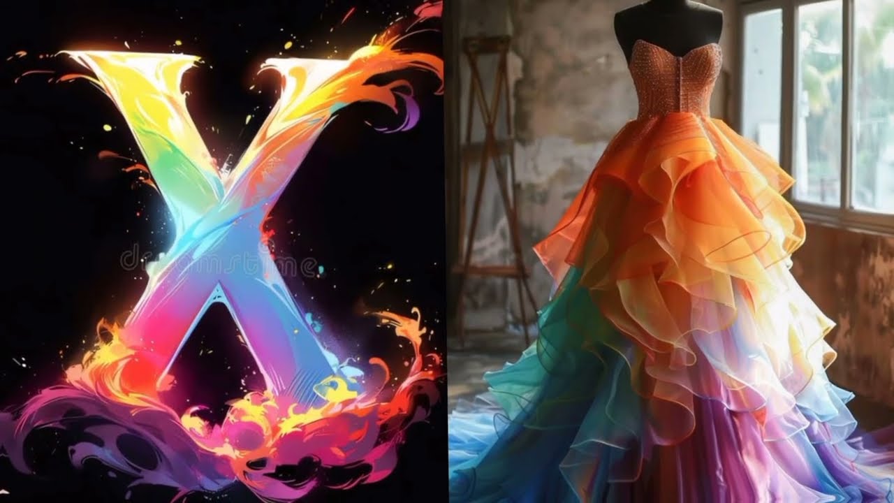 Choose your name letter see your dress 👗#youtube #choose #dressess #fashion #aesthetic #viral #gift 
