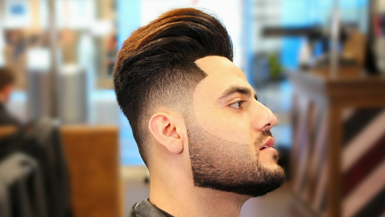 تعليم تدريج الشعر+ تدريج اللحية 3D خطوة بخطوة وبأحدث ماكينة لحلاقة الشعر  (تعليم الحلاقة)skin fade