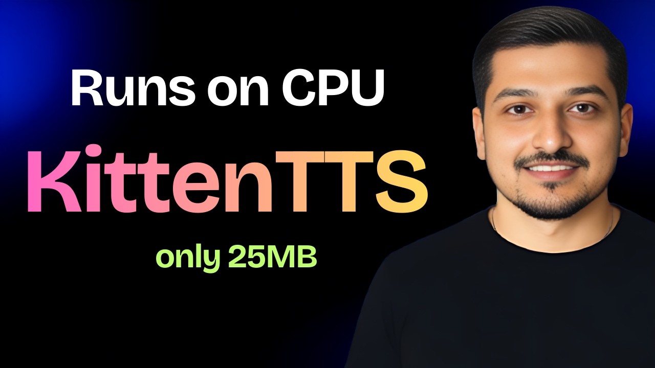 KittenTTS: Эта миниатюрная голосовая модель на основе искусственного интеллекта работает на центр...