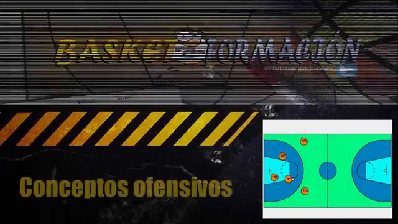 Conceptos Ofensivos. Ataque posicional Categor&iacute;a Infantil.