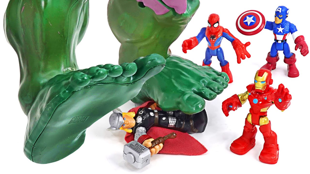 巨大なハルクが敵になりました！ アベンジャーズ！ 急送! | ドゥドゥポップトイ