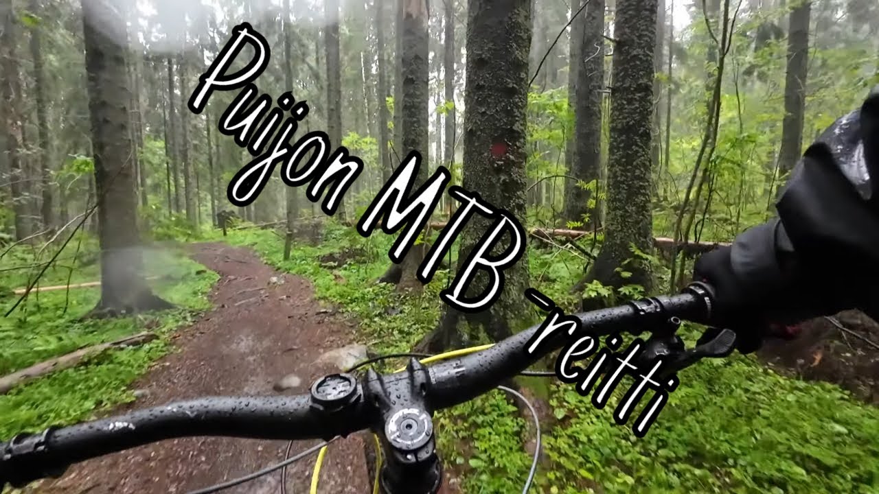 Puijo MTB vesisateella