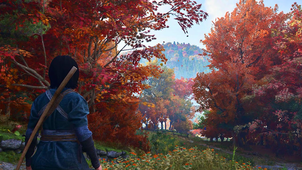 Assassin's Creed Shadows Ambience Tranquil Japanese Forest | Autumn