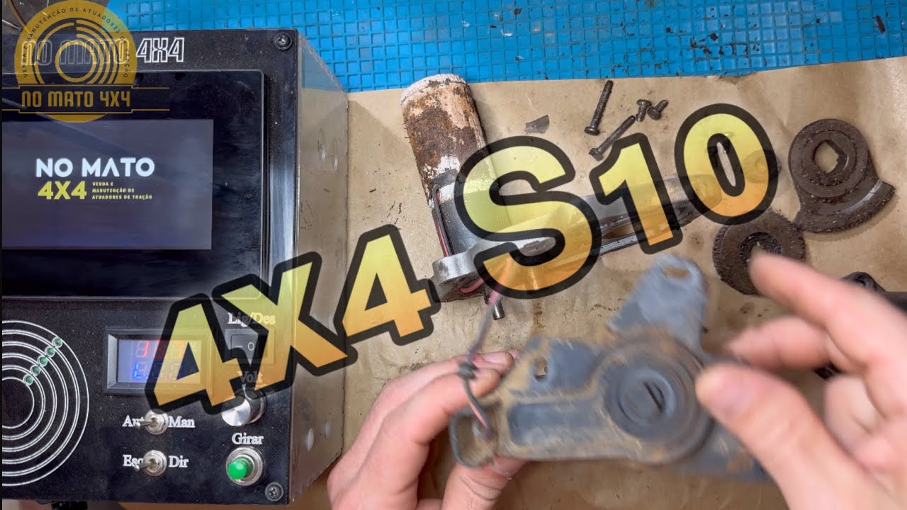 Iniciando 2024 com um atuador de s10 que entrou água. Restauração completa.