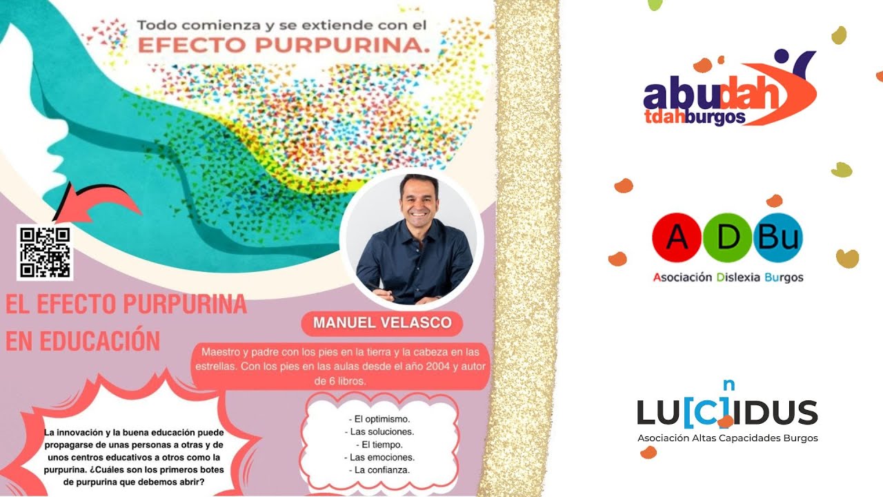 TODO COMIENZA Y SE EXTIENDE CON "EL EFECTO PURPURINA" Ponente: Manuel Velasco