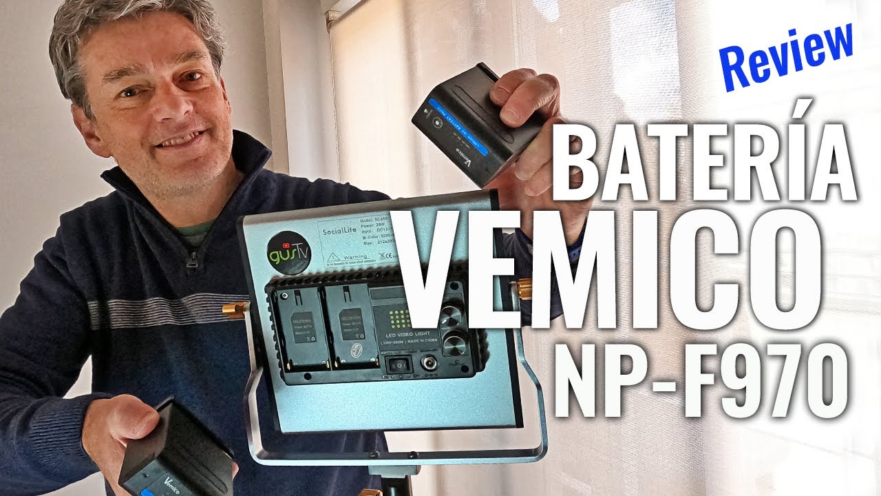 Baterías para panel LED | VEMICO NP-F970