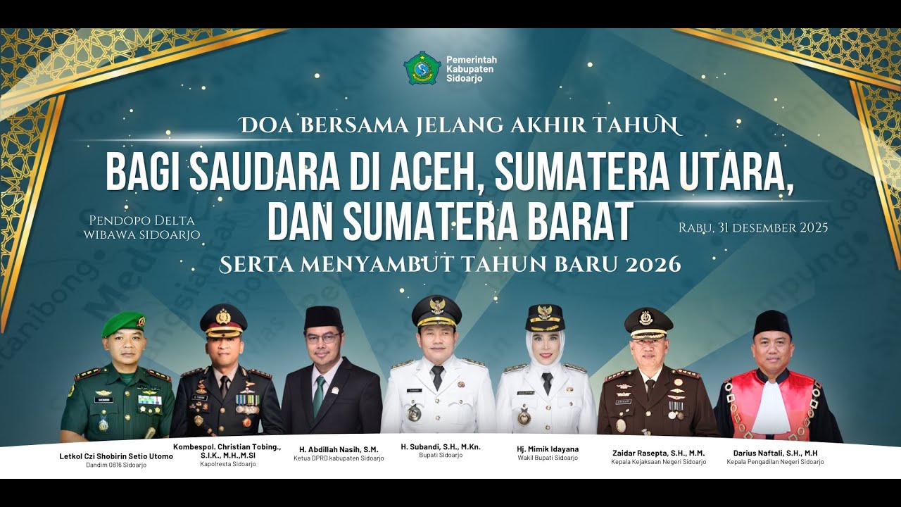 🔴 Live - DOA BERSAMA JELANG AKHIR TAHUN 2025