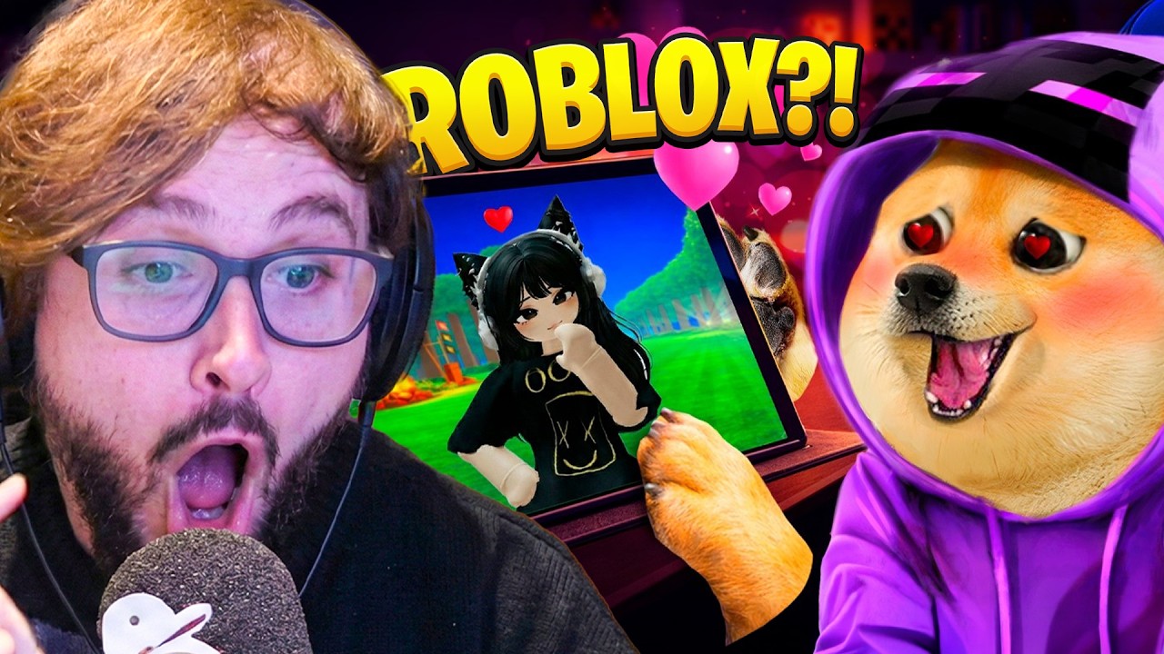 LA SUA FIDANZATA SU ROBLOX ERA REALE?! (DogeStory Reaction)
