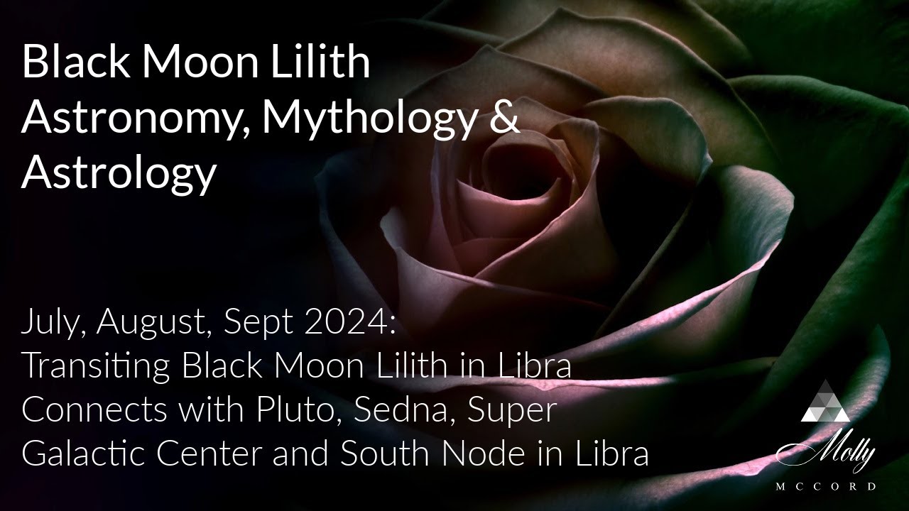 Black Moon Lilith Astronomy, Mythology & Astrology - BML In Libra trines Pluto, Sedna; Conjunct SN