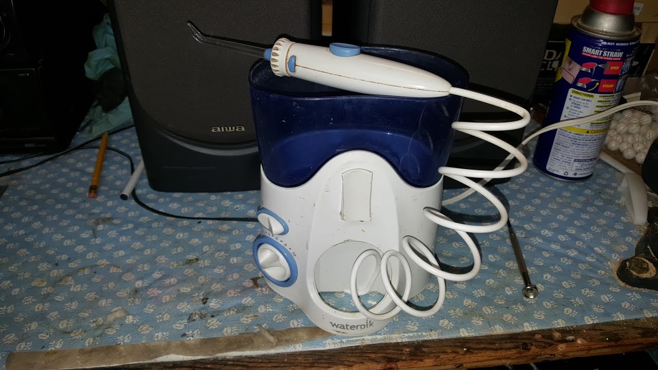 Ирригатор Waterpik не подает воду, несмотря на инструкцию по разборке.