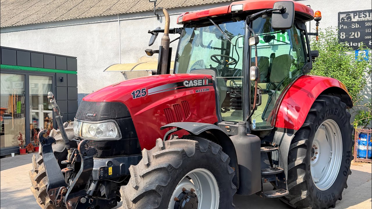 Case Maxxum 125 MULTICONTROLLER , 2011 rok, 6 cylindr&oacute;w 125 KM, 6700 mtg, miękka oś i kabina