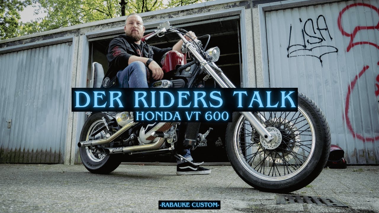 Riders Talk Ep.4 ~ Honda VT 600, Seitendeckel aus altem Fender ~ Umbaubericht